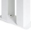 Range bûches design blanc - Rangement