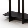 Range Buche design noir - Grande taille - Rangement
