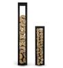 Range Buche design noir - Grande taille - Rangement