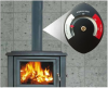 Visualisez rapidement la température de combustion de votre poêle - Diagnostics